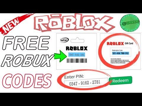 Working Free Robux Codes 2019